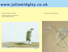 Tablet Screenshot of juliamidgley.co.uk